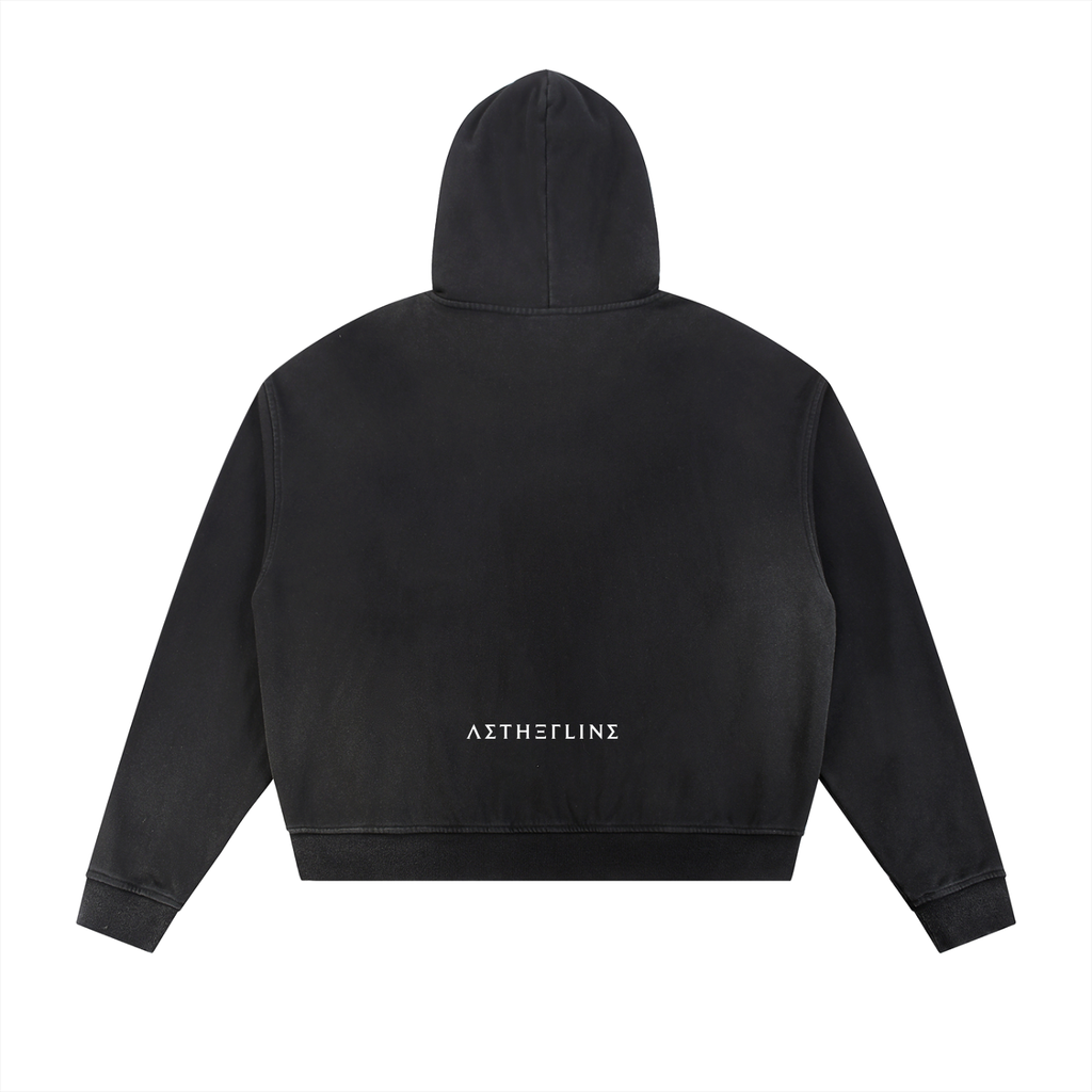 Aetherline Splatter Zip Hoodie