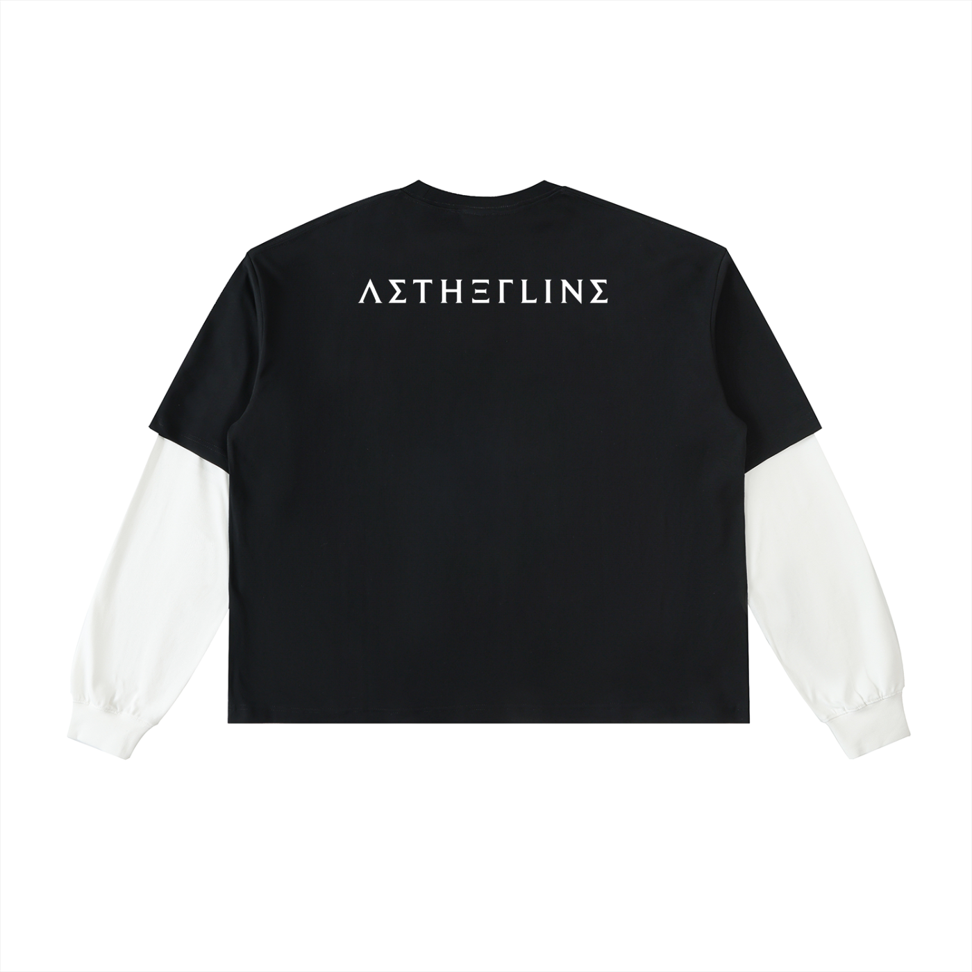 Aetherline Black and White Longsleeve
